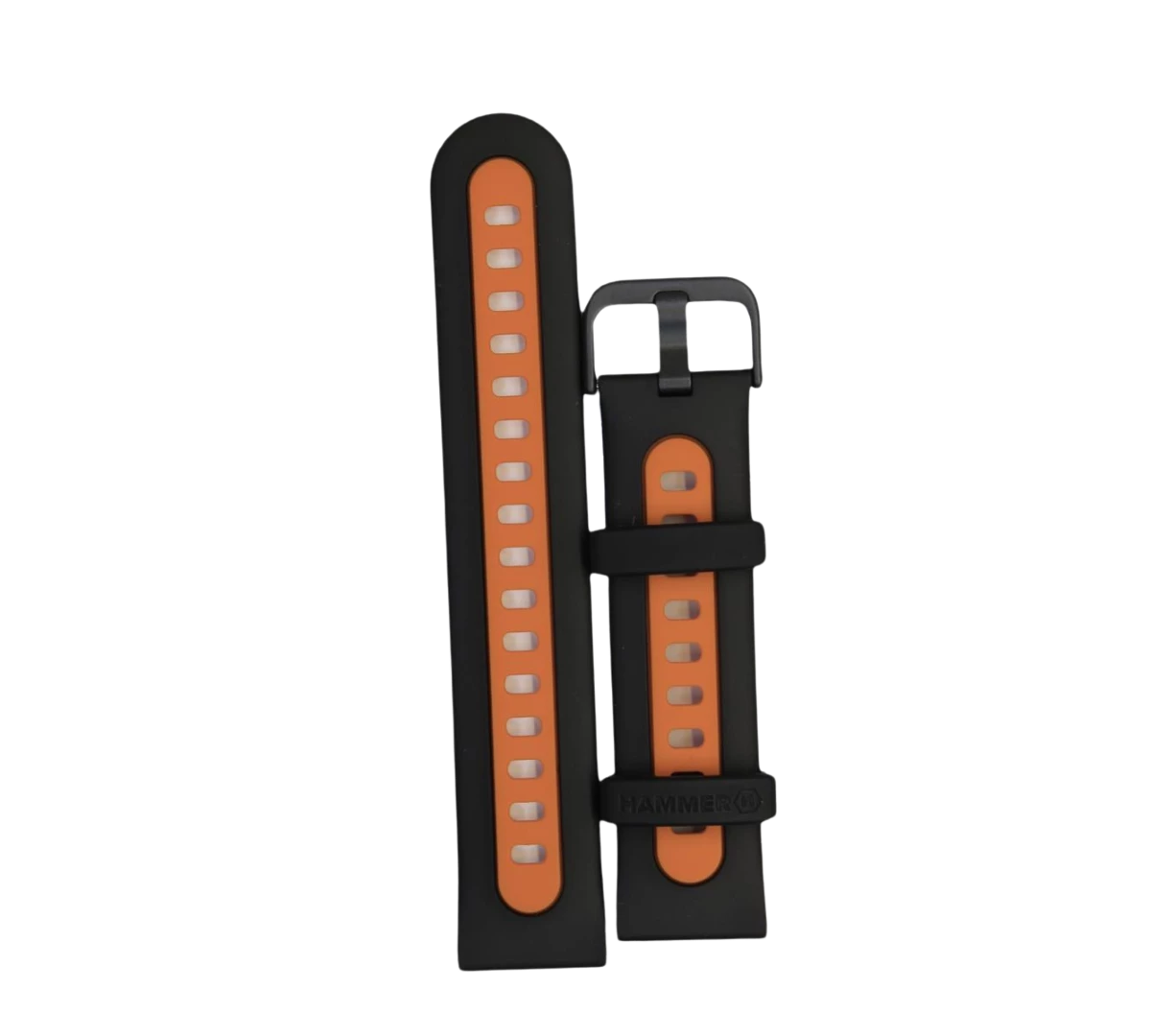 HAMMER Watch 2 Lite duo orange silicone strap
