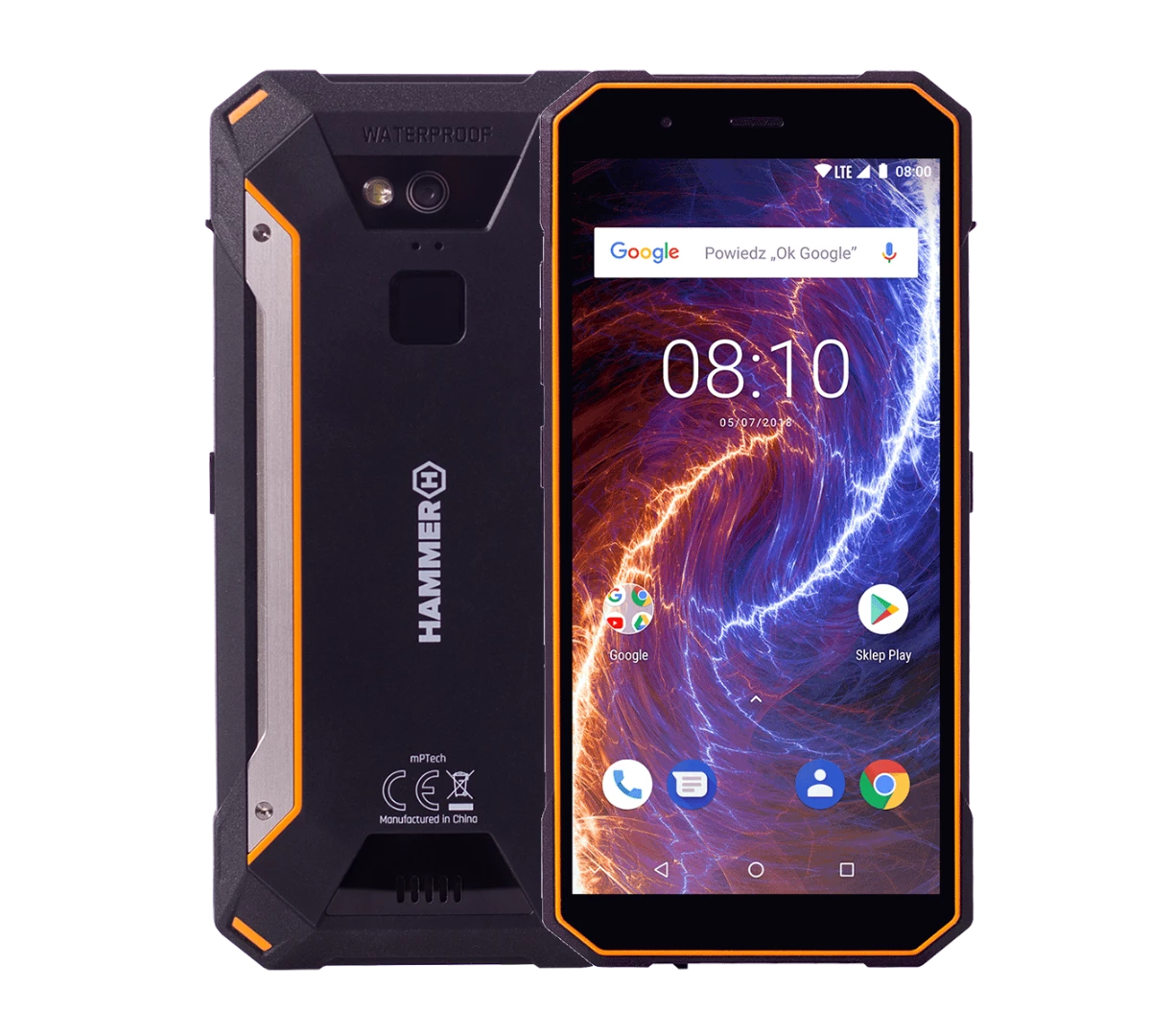 HAMMER Energy 18x9 Pomarańczowy