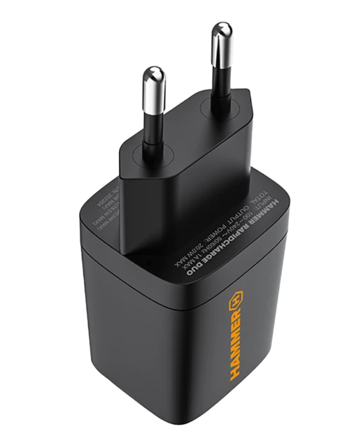 Hammer RapidCharge 100W USB C Ladegerät, lädt in 10 Minuten, leistungsstarkes 4-Port Schnellladegerät, PD/PPS USB-C Netzteil für Laptop, Tablet & Handy, kompaktes Hochleistungs-Ladegerät